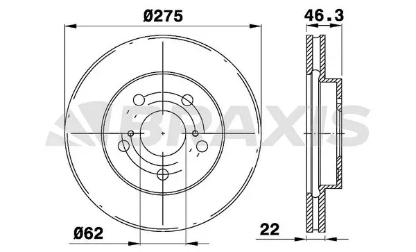 Brake Disc (AE0366)