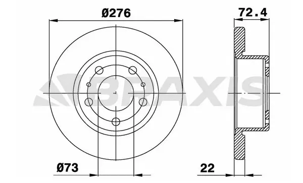 Brake Disc (AD0364)