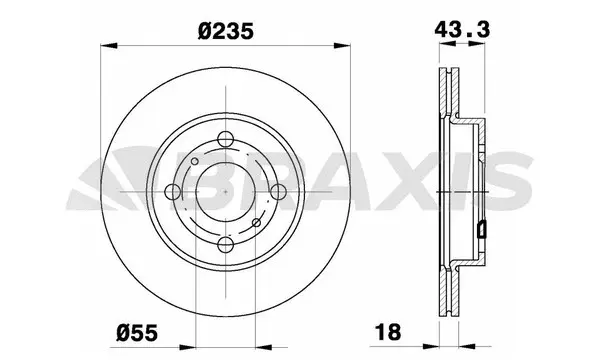 Brake Disc (AE0101)