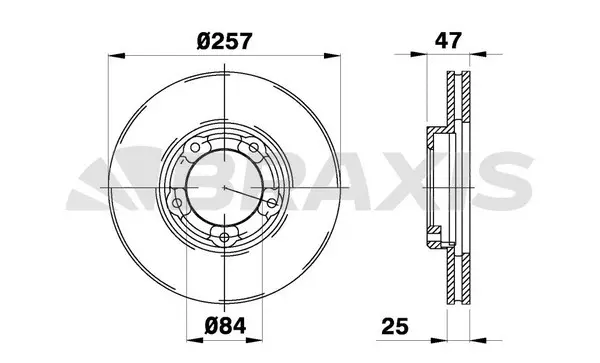 Brake Disc (AE0442)