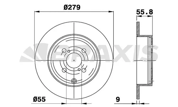 Brake Disc (AE0364)