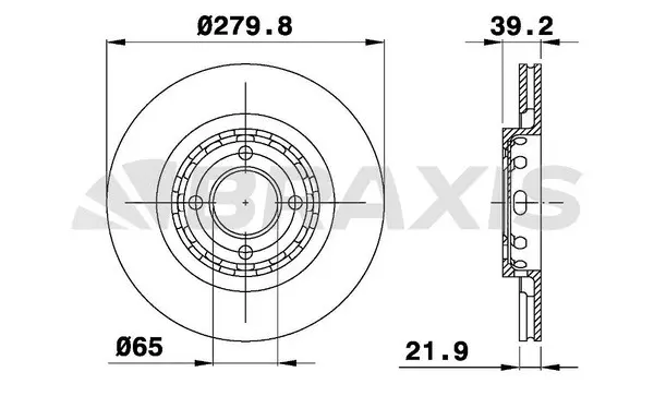 Brake Disc (AE0488)