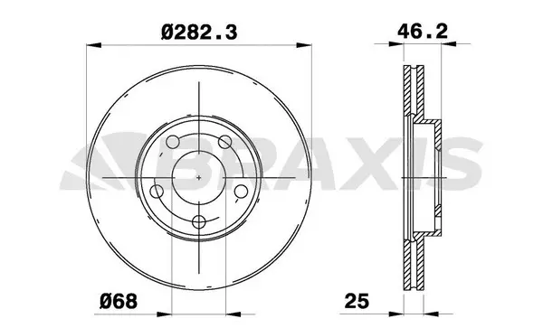 Brake Disc (AE0234)