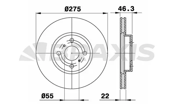 Brake Disc (AE0295)