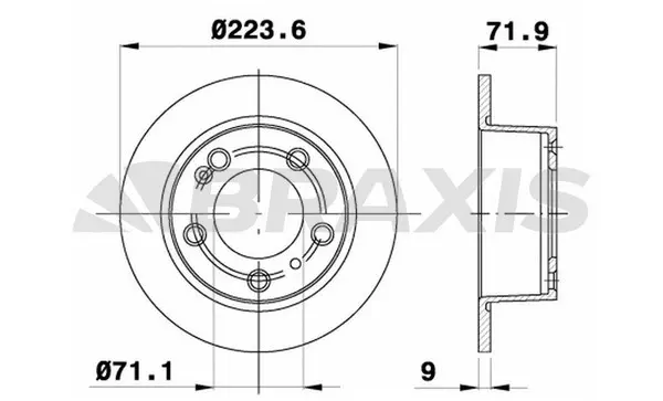 Brake Disc (AE0614)