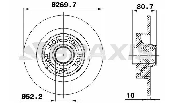 Brake Disc (AD1038)