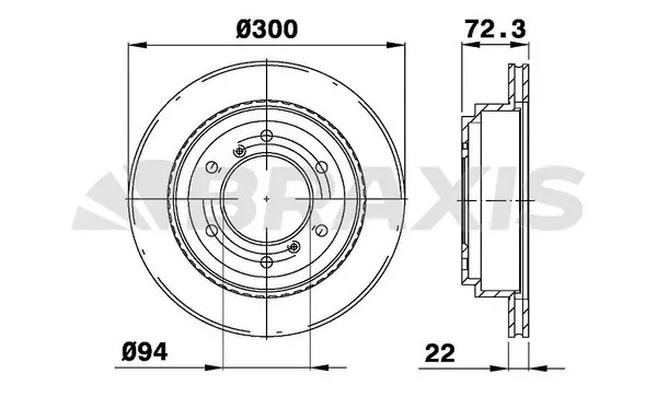 Brake Disc (AD1023)