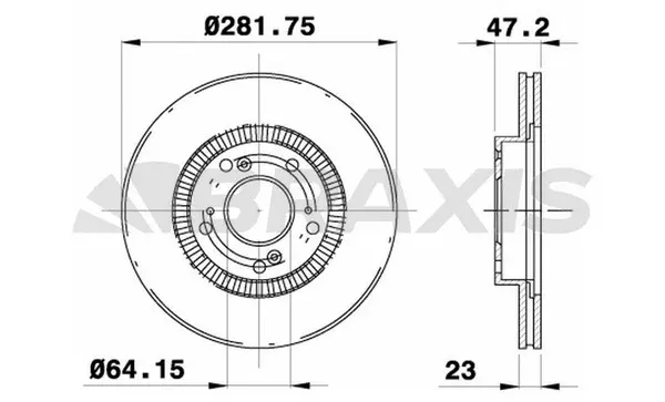 Brake Disc (AE0404)