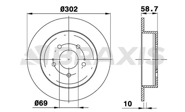 Brake Disc (AE0629)