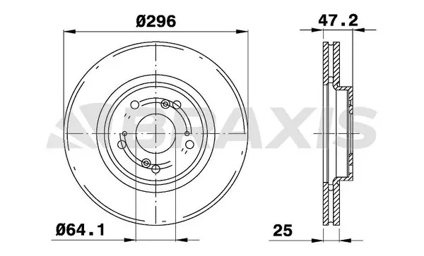 Brake Disc (AE0554)