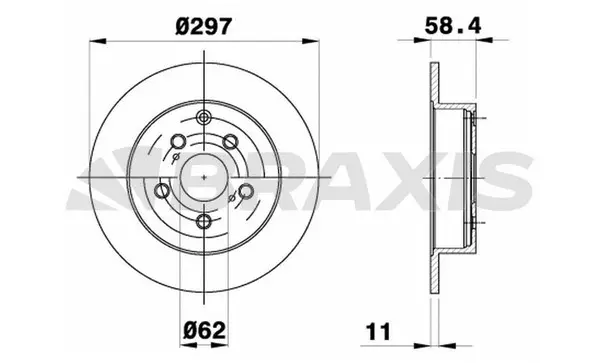 Brake Disc (AE0449)