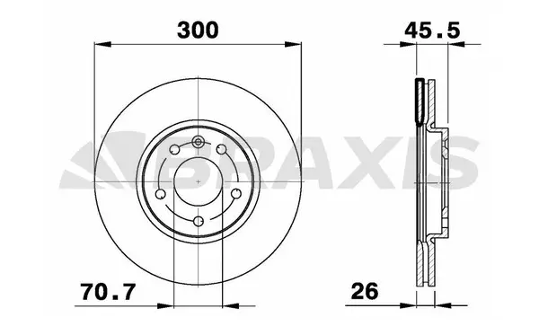Brake Disc (AE0169)