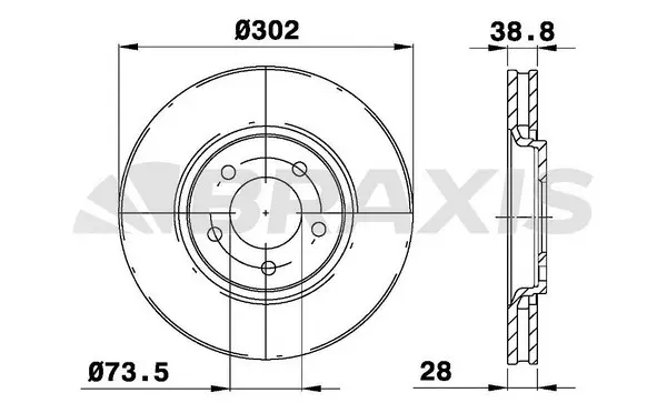 Brake Disc (AE0357)