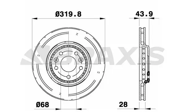 Brake Disc (AE0350)