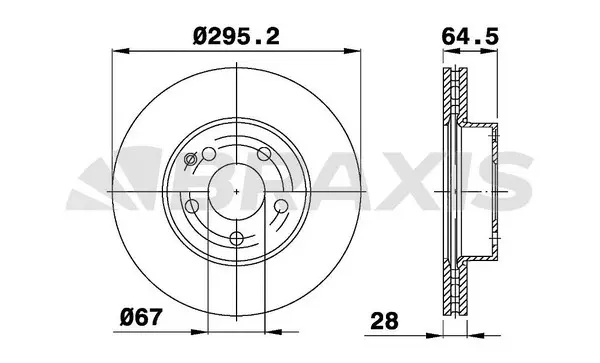 Brake Disc (AE0142)