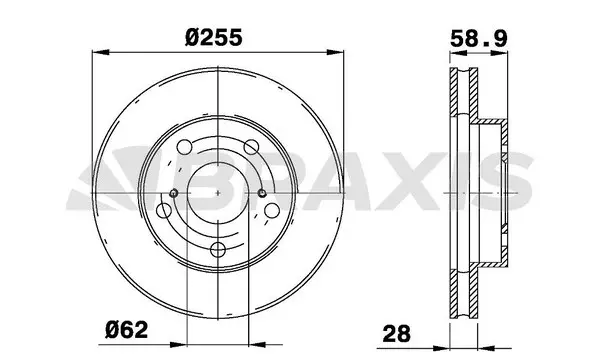 Brake Disc (AE0704)