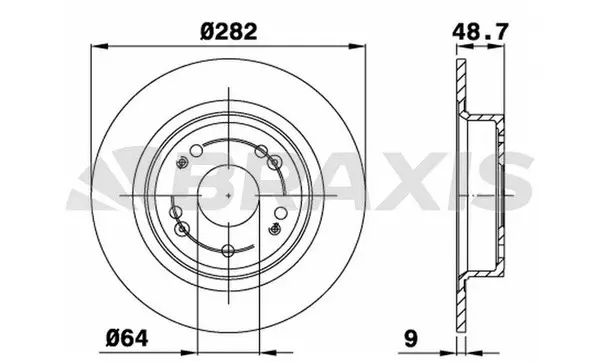 Brake Disc (AE0606)