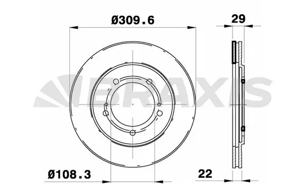 Brake Disc (AE0311)