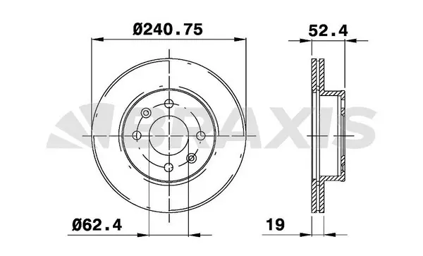 Brake Disc (AE0244)