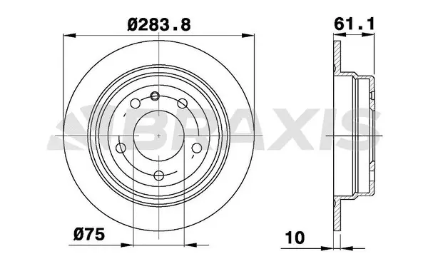 Brake Disc (AE0738)