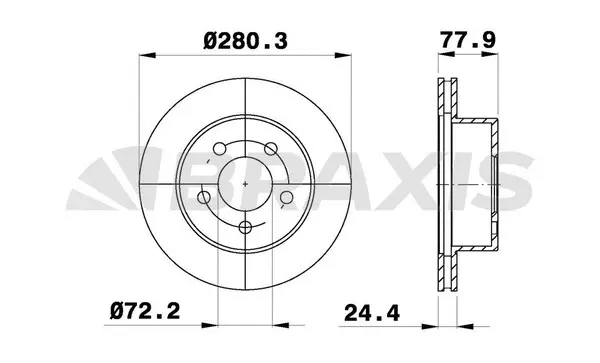 Brake Disc (AE0723)