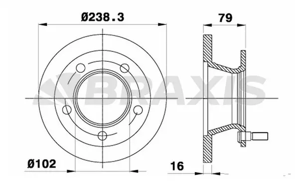 Brake Disc (AD1049)