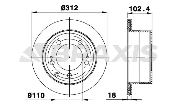 Brake Disc (AD1001)