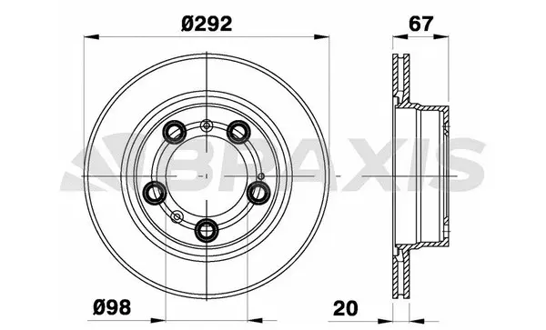 Brake Disc (AE0626)