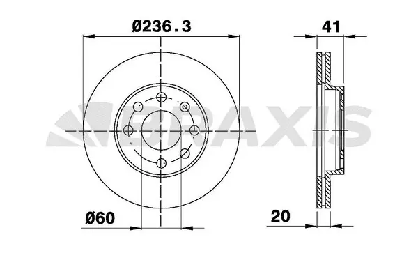 Brake Disc (AE0032)