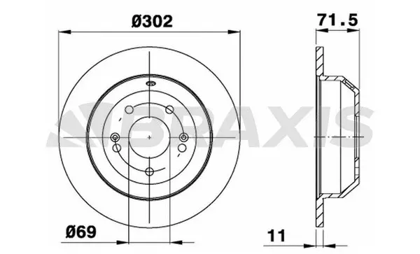 Brake Disc (AD1035)