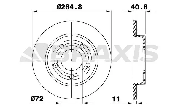 Brake Disc (AE0264)