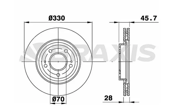 Brake Disc (AE0590)