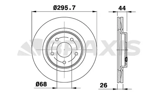 Brake Disc (AE0779)