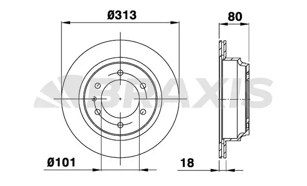 Brake Disc (AD0996)