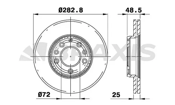 Brake Disc (AE0225)