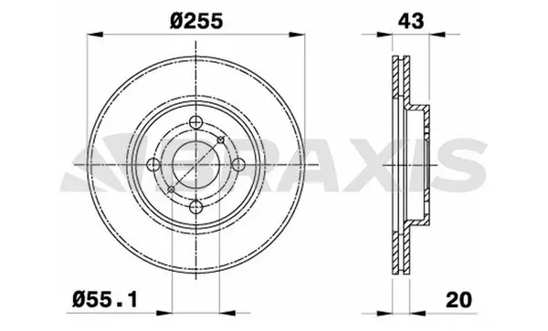 Brake Disc (AE0070)