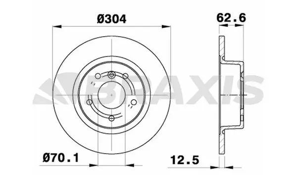 Brake Disc (AE0395)