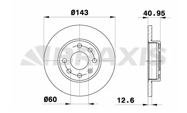 Brake Disc (AE0166)