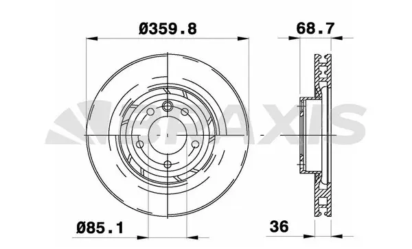 Brake Disc (AE0789)
