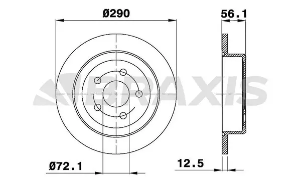 Brake Disc (AE0410)