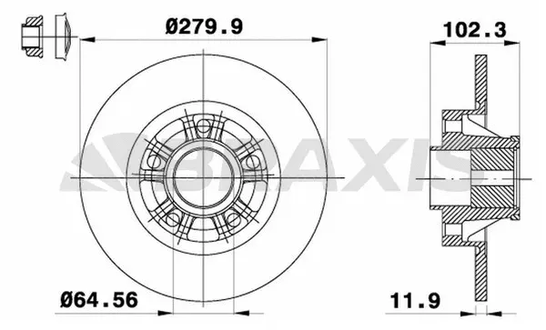 Brake Disc (AD0107)