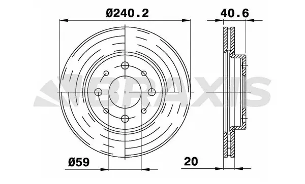 Brake Disc (AE0036)