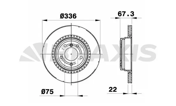 Brake Disc (AE0279)