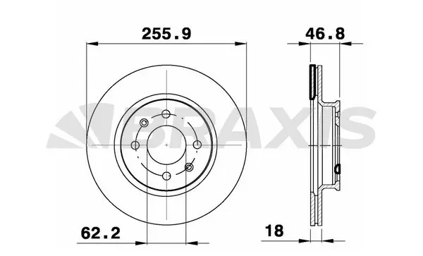 Brake Disc (AE0308)