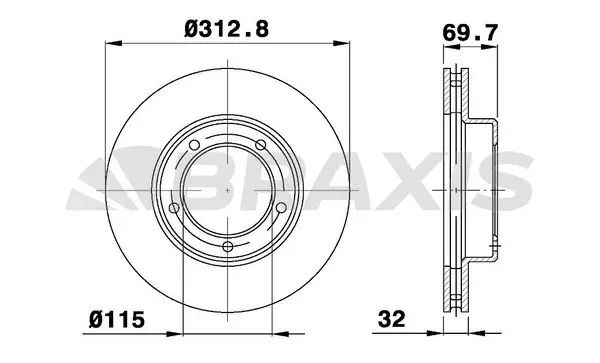 Brake Disc (AE0660)