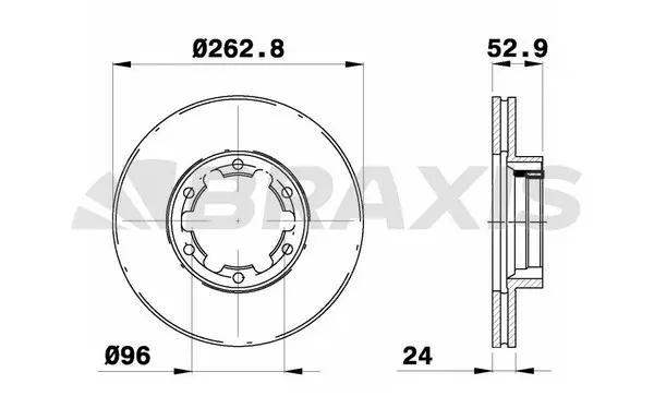 Brake Disc (AE0757)