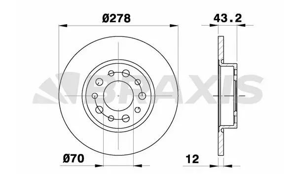 Brake Disc (AE0346)