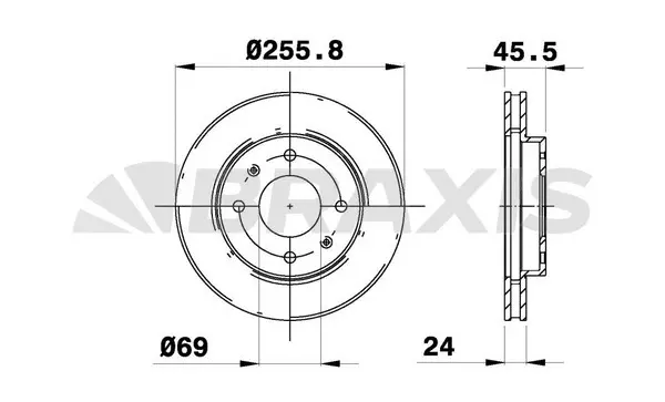 Brake Disc (AE0265)