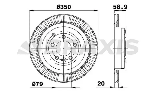 Brake Disc (AE0502)