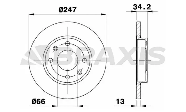 Brake Disc (AE0133)